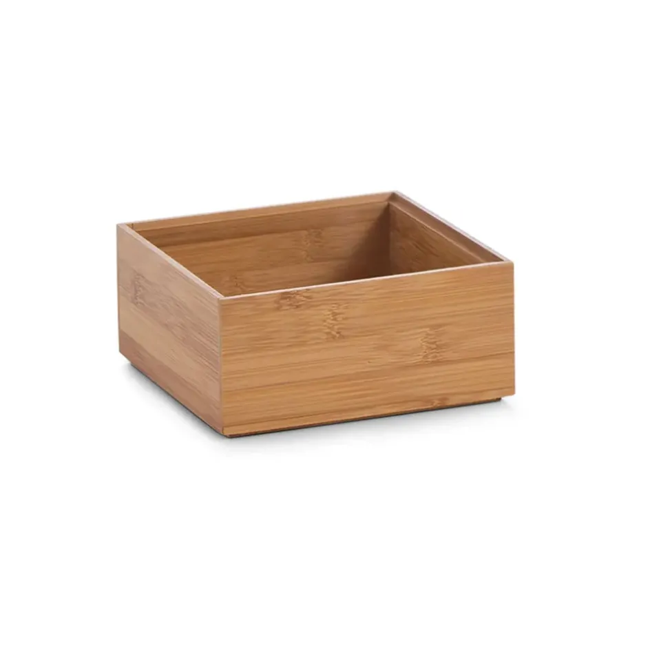 Fabrique de Styles Rangements Salle De Bain*Boite de rangement en bambou 15x15xh7cm