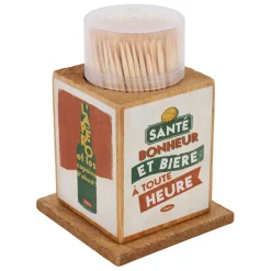 Fabrique de Styles Petits Rangements*Boite pics apéro en bambou et pin - Copains d'Abord