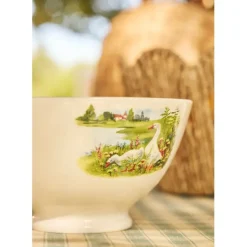 Fabrique de Styles Bols Et Coupelles*Bol en faïence oie 75cl - Collection