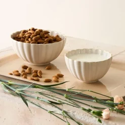 Fabrique de Styles Bols Et Coupelles*Bol en grès écru 35cl - Romancero