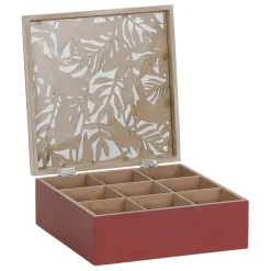 Fabrique de Styles Boîtes*Boîte à thé Solor 9 compartiments