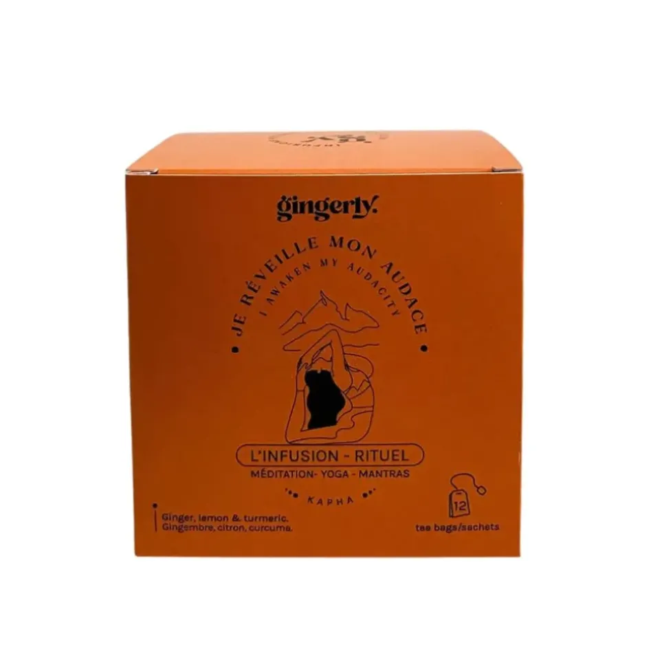 Fabrique de Styles Cafés, Thés Et Infusions*Boîte de 12 sachets d'infusion rituel Je réveille mon audace