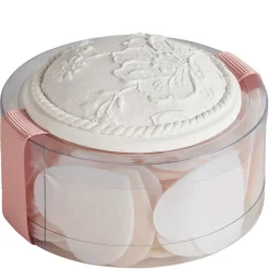 Fabrique de Styles Savon Solide*Boîte de feuilles de savon petits cœurs blancs et nude - parfum rose