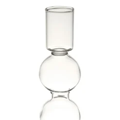 Fabrique de Styles Photophores, Bougeoirs Et Lanternes*Bougeoir Aria D7.5Xh15.5cm