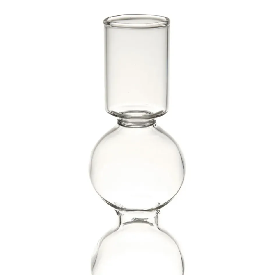 Fabrique de Styles Photophores, Bougeoirs Et Lanternes*Bougeoir Aria D7.5Xh15.5cm