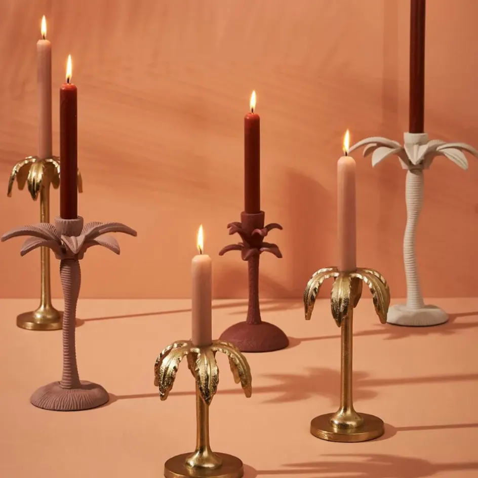 Fabrique de Styles Photophores, Bougeoirs Et Lanternes*Bougeoir en aluminium d10xh15cm - Tropic Étoile