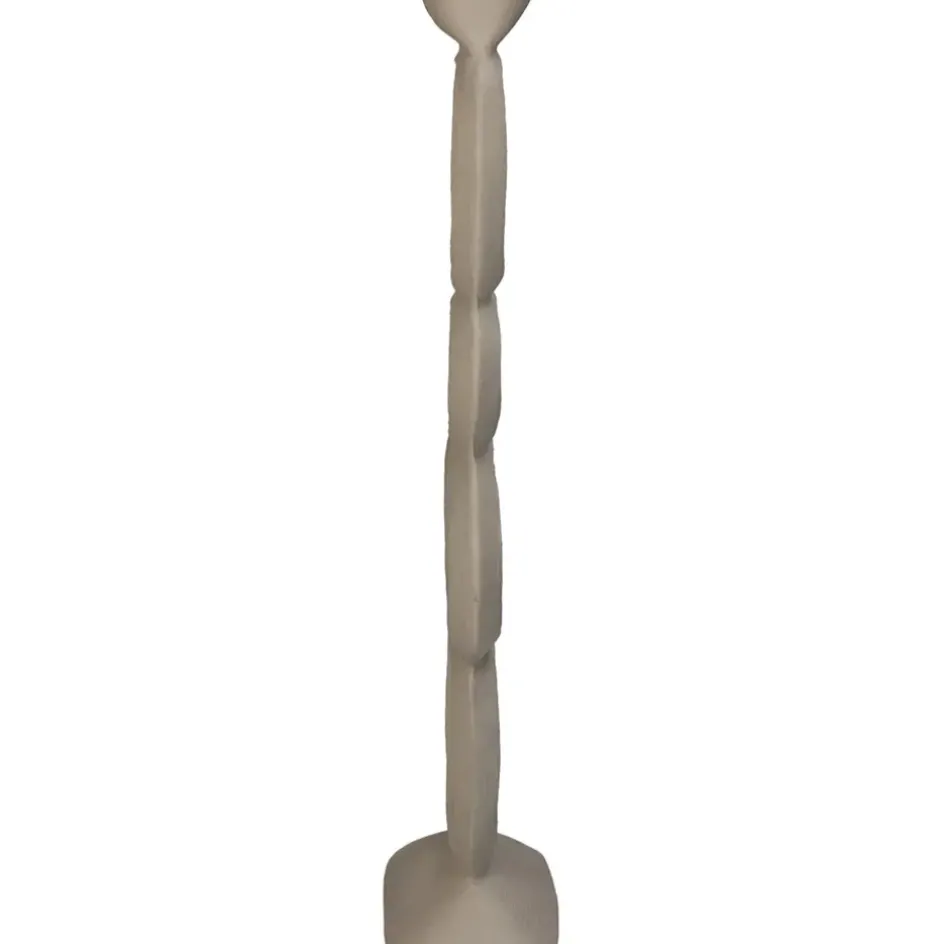 Fabrique de Styles Photophores, Bougeoirs Et Lanternes*Bougeoir en aluminium 15x7xh37cm