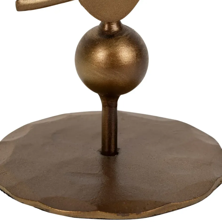 Fabrique de Styles Photophores, Bougeoirs Et Lanternes*Bougeoir en fer h15cm - Soleil