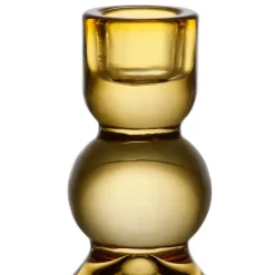 Fabrique de Styles Photophores, Bougeoirs Et Lanternes*Bougeoir en verre h10cm - Alphe