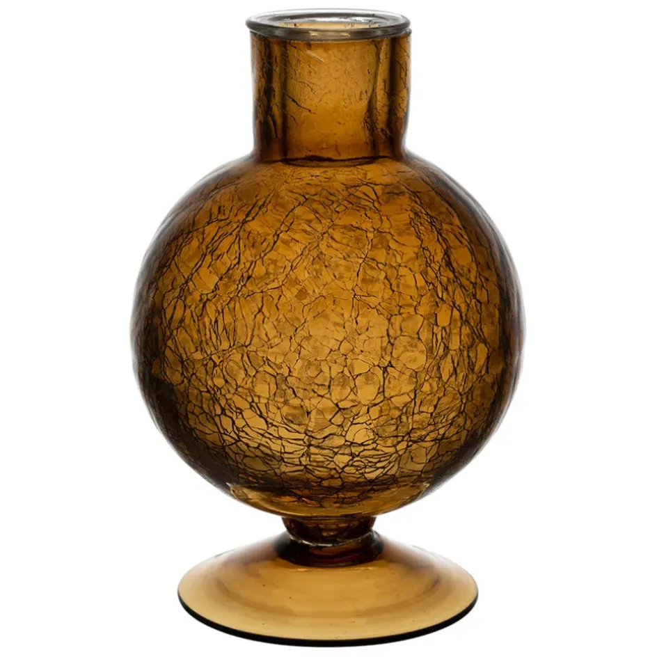 Fabrique de Styles Photophores, Bougeoirs Et Lanternes*Bougeoir en verre h15.4cm - Oanez