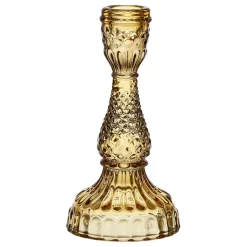 Fabrique de Styles Photophores, Bougeoirs Et Lanternes*Bougeoir en verre h17cm - Ceresse