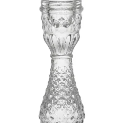 Fabrique de Styles Photophores, Bougeoirs Et Lanternes*Bougeoir en verre h17cm - Ceresse