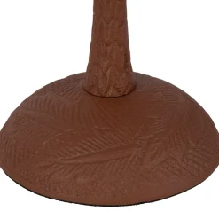 Fabrique de Styles Photophores, Bougeoirs Et Lanternes*Bougeoir palmier en aluminium h19cm - Tropic Etoil