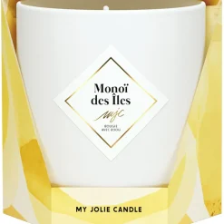 Fabrique de Styles Bougies Parfumées*Bougie Bijou Bracelet Or bille noire Monoï des îles 45h