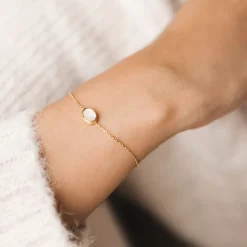 Fabrique de Styles Bougies Parfumées*Bougie Bijou Bracelet Or pierre Nacre lavande boisé 50h