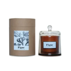 Fabrique de Styles Bougies Parfumées*Bougie cloche parfumée Figue Boisée 20h