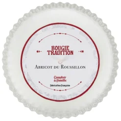 Fabrique de Styles Bougies Parfumées*Bougie en verre senteur abricot 180g