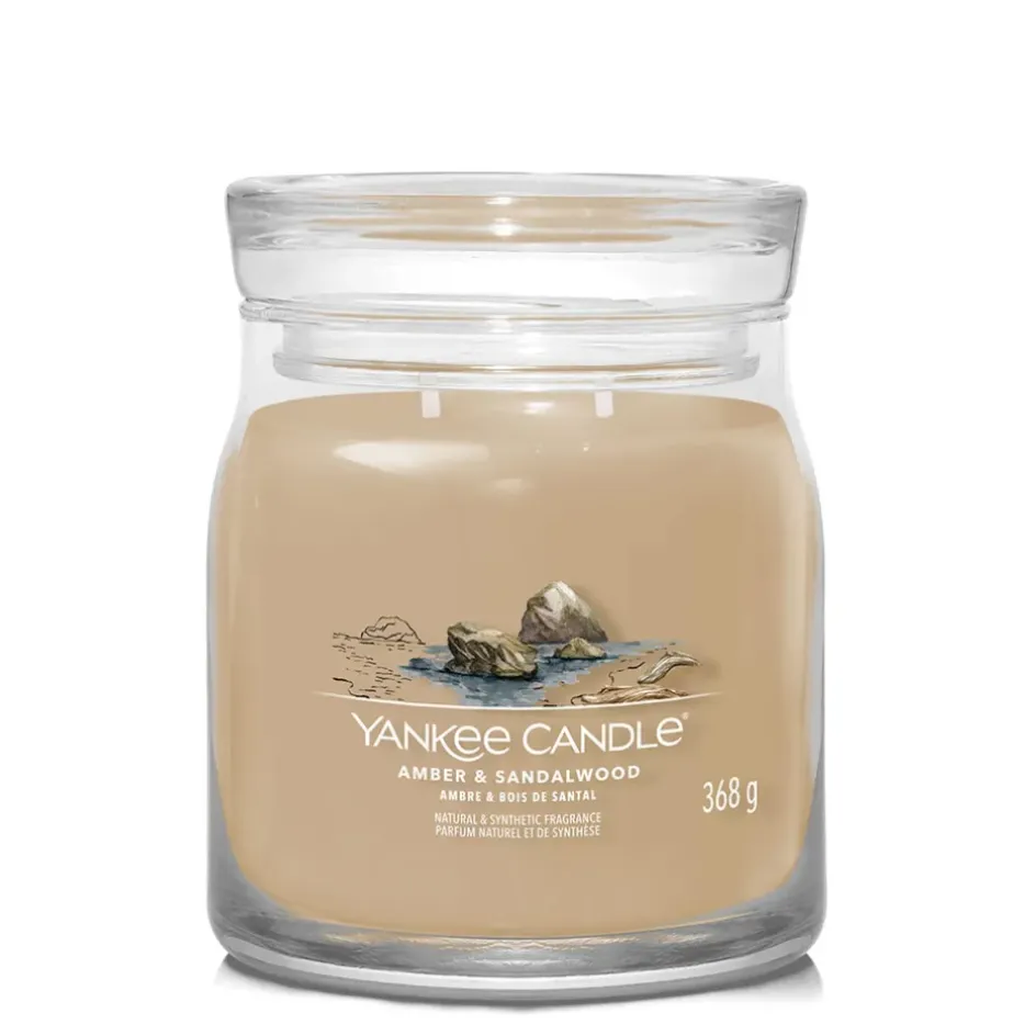 Fabrique de Styles Bougies Parfumées*Bougie jarre parfumée Ambre et bois de santal 65h