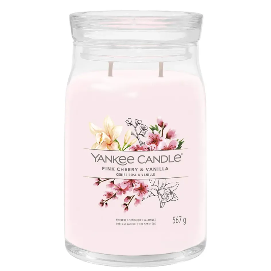 Fabrique de Styles Bougies Parfumées*Bougie jarre parfumée Cerise et Vanille 100h