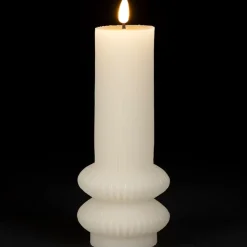 Fabrique de Styles Déco Lumineuse*Bougie led pilier h21cm