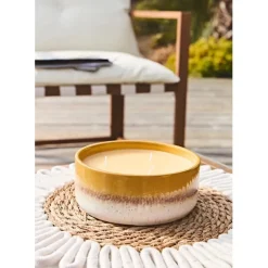 Fabrique de Styles Bougies Parfumées*Bougie parfumée citronnelle pot en céramique