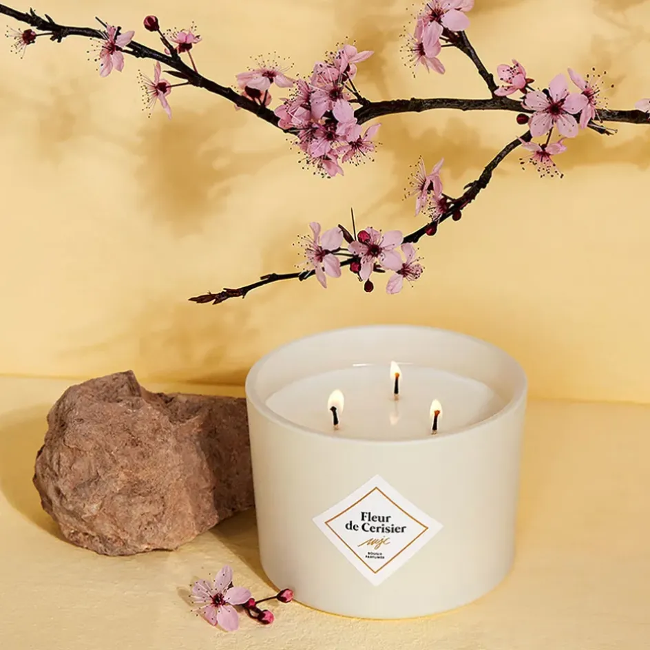 Fabrique de Styles Bougies Parfumées*Bougie parfumée Fleur de cerisier 70h