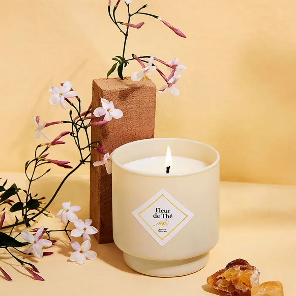 Fabrique de Styles Bougies Parfumées*Bougie parfumée Fleur de thé 45h