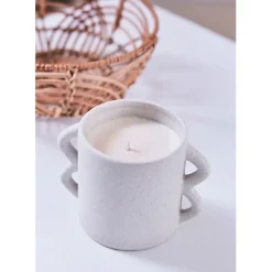 Fabrique de Styles Bougies Parfumées*Bougie senteur flora en grès