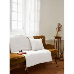 Fabrique de Styles Couvre-lits*Bout de lit en lin lavé 90x200cm - Soline