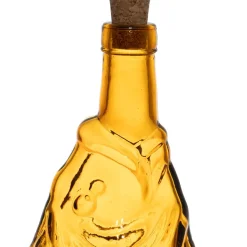 Fabrique de Styles Carafes Et Pichets*Bouteille Poisson en verre recyclé sablé 1.1L