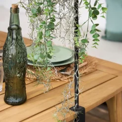 Fabrique de Styles Carafes Et Pichets*Bouteille Poisson en verre recyclé sablé 1.1l