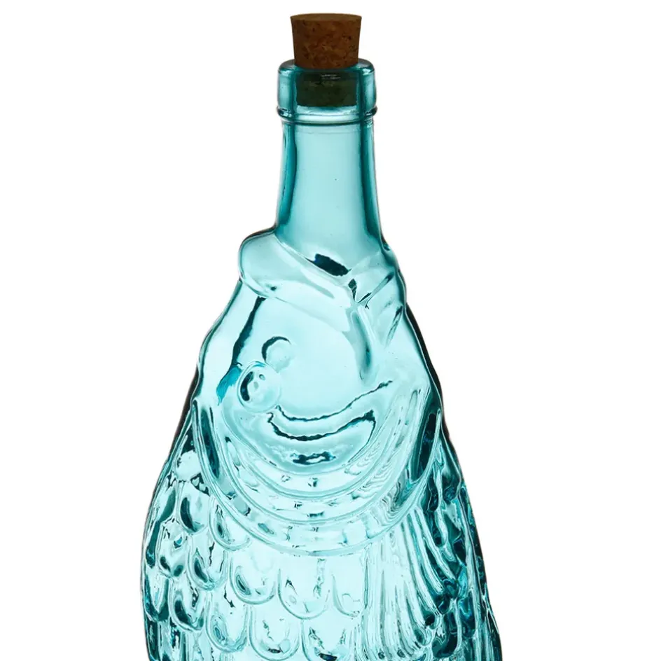 Fabrique de Styles Carafes Et Pichets*Bouteille poisson 1.1l en verre recyclé