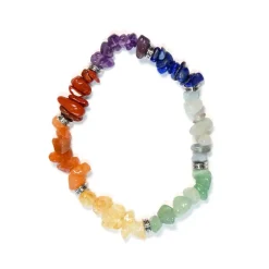 Fabrique de Styles Bijoux Fantaisie*Bracelet 7 chakras mix chips