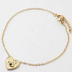 Fabrique de Styles Bijoux Fantaisie*Bracelet en acier inoxydable l16cm