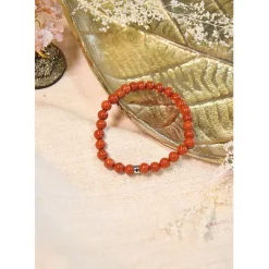 Fabrique de Styles Bijoux Fantaisie*Bracelet jaspe perles rondes 6mm