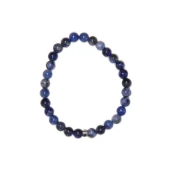 Fabrique de Styles Bijoux Fantaisie*Bracelet sodalite perles rondes 6mm