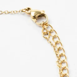 Fabrique de Styles Bijoux Fantaisie*Bracelet soleil l15+5cm acier inoxydable+strass