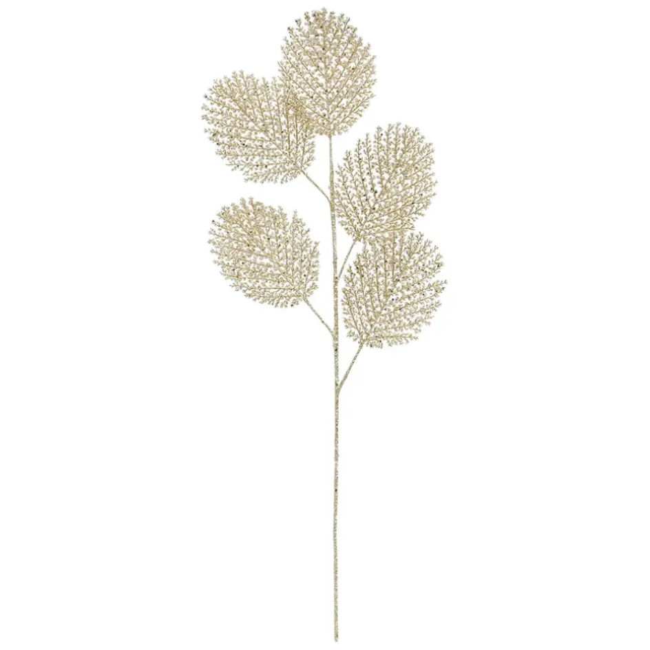 Fabrique de Styles Fleurs Et Plantes Artificielles*Branchage fleur artificiel métal h82cm - plumia