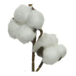 Fabrique de Styles Fleurs Et Plantes Artificielles*Branche fleur de coton en plastique h100cm