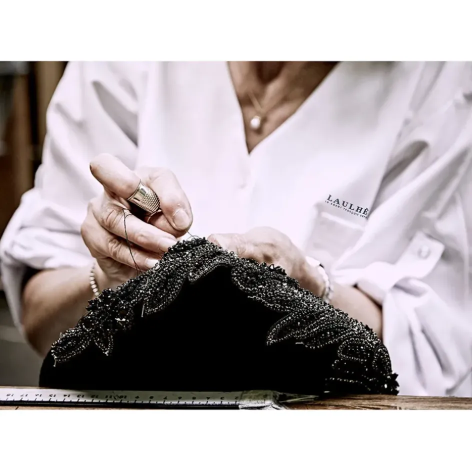 Fabrique de Styles Accessoires Mode*Béret Curcuma Laulhère 100% laine de Merinos - Taille unique