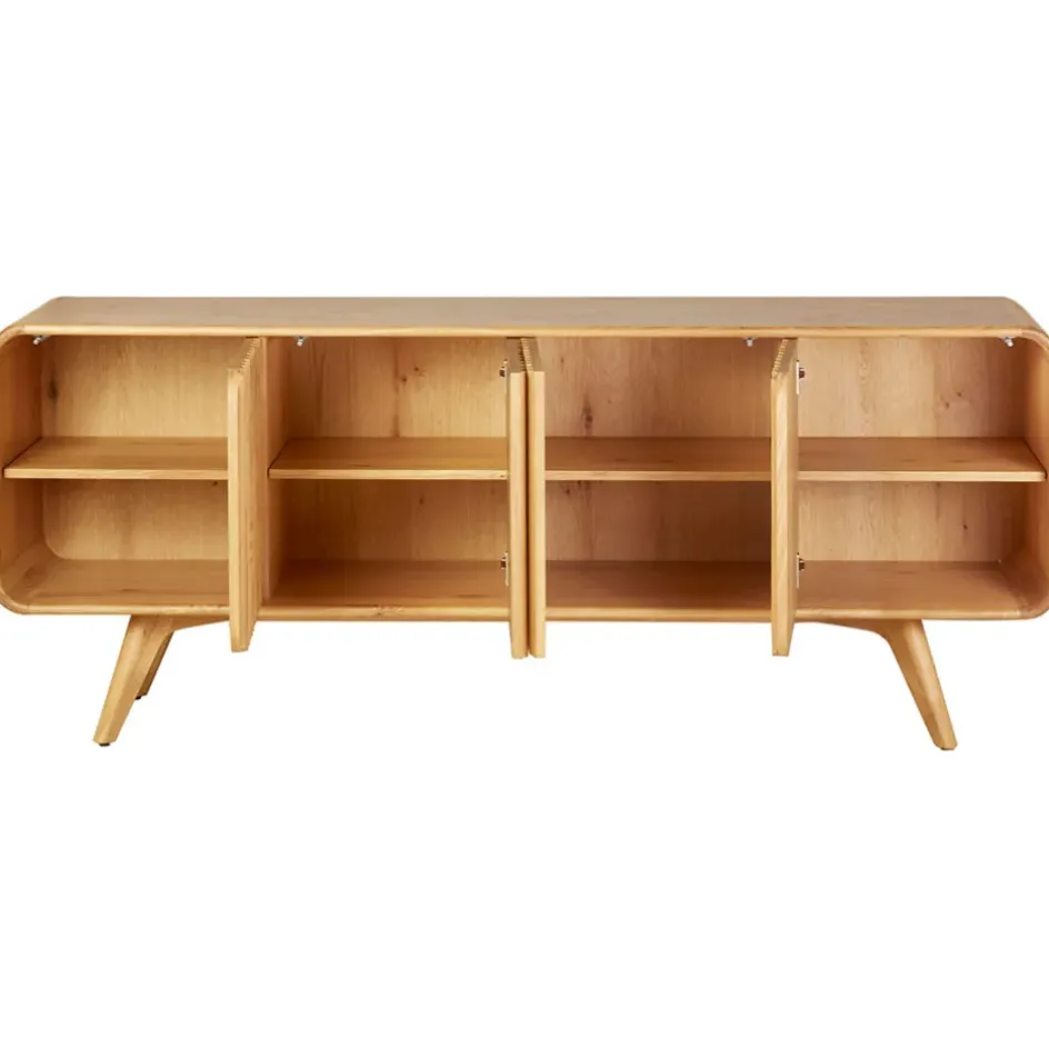Fabrique de Styles Buffets Et Vitrines*Buffet 4 portes en chene naturel l200cm - Sublime