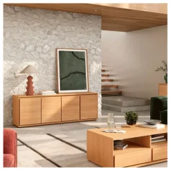 Fabrique de Styles Buffets Et Vitrines*Buffet 4 portes en chêne - Hazo