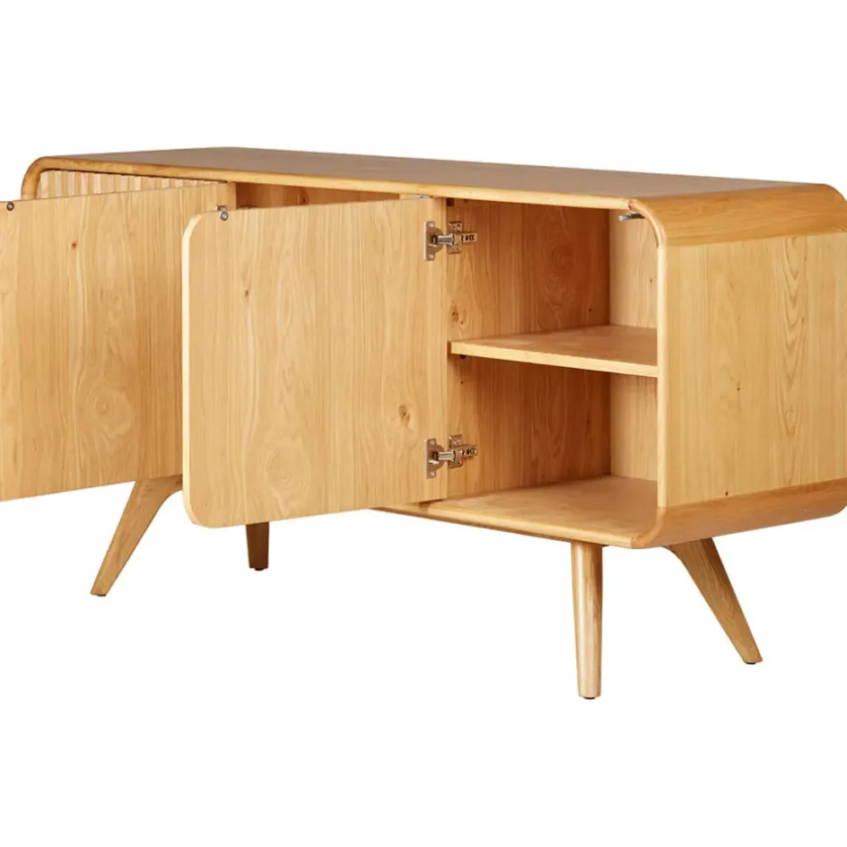 Fabrique de Styles Buffets Et Vitrines*Buffet 3 portes en chêne naturel L165cm - Sublime