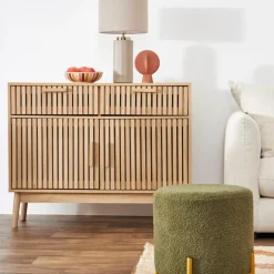 Fabrique de Styles Buffets Et Vitrines*Buffet en bois naturel h80cm - Kara