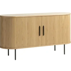 Fabrique de Styles Buffets Et Vitrines*Buffet en placage chêne 140x45cm - nola