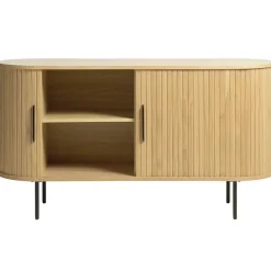 Fabrique de Styles Buffets Et Vitrines*Buffet en placage chêne 140x45cm - nola