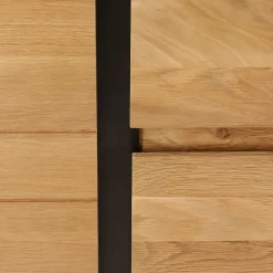 Fabrique de Styles Buffets Et Vitrines*Buffet enfilade chêne massif 3 portes et tiroir - Manny