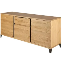 Fabrique de Styles Buffets Et Vitrines*Buffet enfilade chêne massif 3 portes et tiroir - Manny