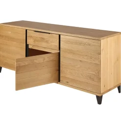 Fabrique de Styles Buffets Et Vitrines*Buffet enfilade chêne massif 3 portes et tiroir - Manny