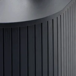 Fabrique de Styles Buffets Et Vitrines*Buffet placage chêne 3 étagères h118cm - Nola